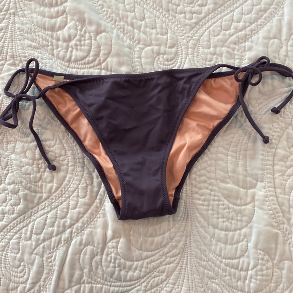 Victoria’s Secret medium purple bottoms with ruching